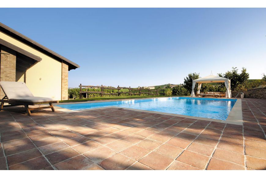 Terre cuite carrée 20x20 cm