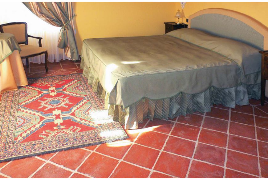 Terre cuite carrée 20x20 cm