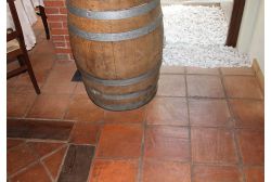 Terre cuite carrée 25x25 cm