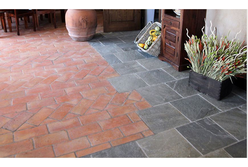 15x30 cm rectangular Terracotta