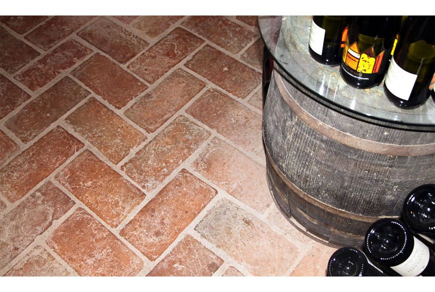 Terre cuite rectangulaire 15x30 cm