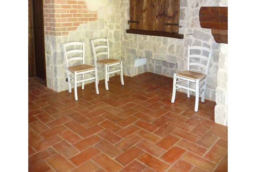 Rechteckiger Tonstein 12x25 cm