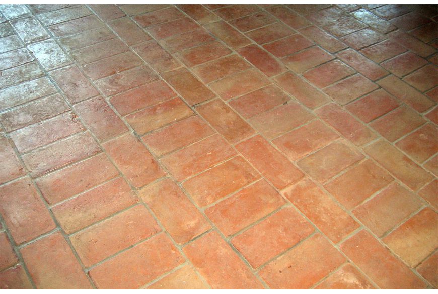 Rechteckiger Tonstein 12x25 cm