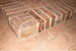 Rechteckiger Tonstein 12x25 cm