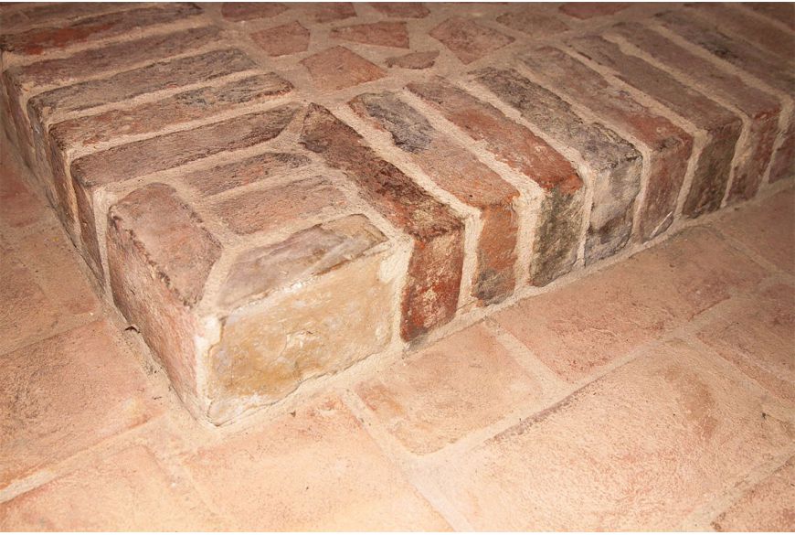 Rechteckiger Tonstein 12x25 cm